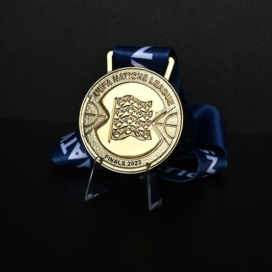 2023 UEFA Nations League Champions Replica Medal | Spain Finals Fan Collectible & Commemorative Souvenir