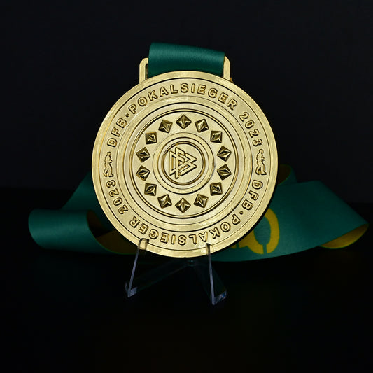 2023 DFB-Pokal Champions Medal RB Leipzig Berlin Final Football Collectible Memorabilia