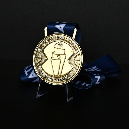 2023 UEFA Nations League Champions Replica Medal | Spain Finals Fan Collectible & Commemorative Souvenir