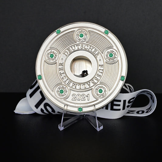2021 Bundesliga Champions Medal FC Bayern Munich Berlin Final Football Collectible Memorabilia