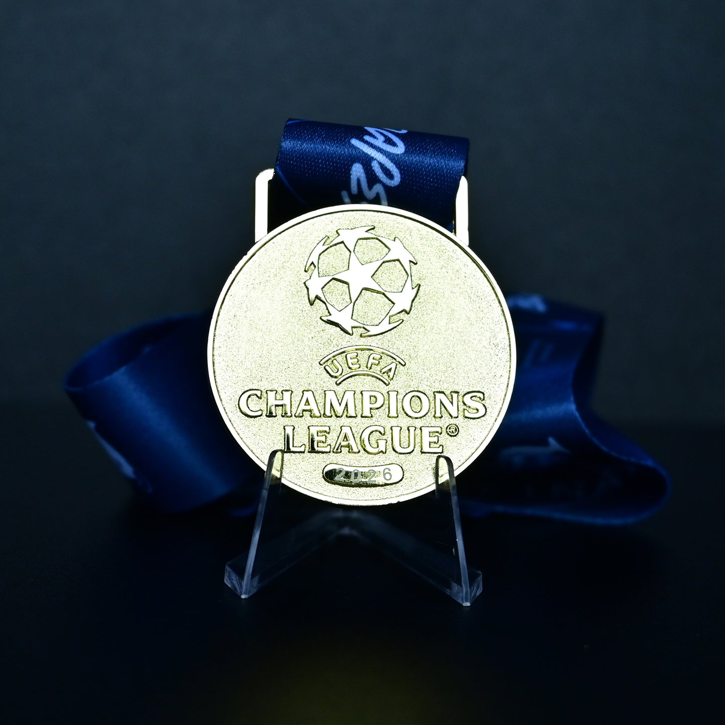 2026 UEFA Champions League Champions Medal Paris Saint-Germain Budapest Final Collectible Football Memorabilia
