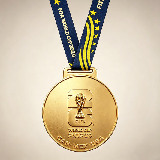 2026 FIFA World Cup Champions Medal Spain New York New Jersey Final Football Collectible Memorabilia