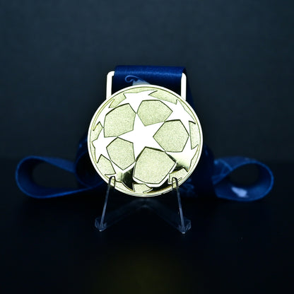 2026 UEFA Champions League Champions Medal Paris Saint-Germain Budapest Final Collectible Football Memorabilia