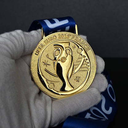 UEFA Euro 2016 Championship Medal | Portugal Champion Collectible Replica Sports Memorabilia