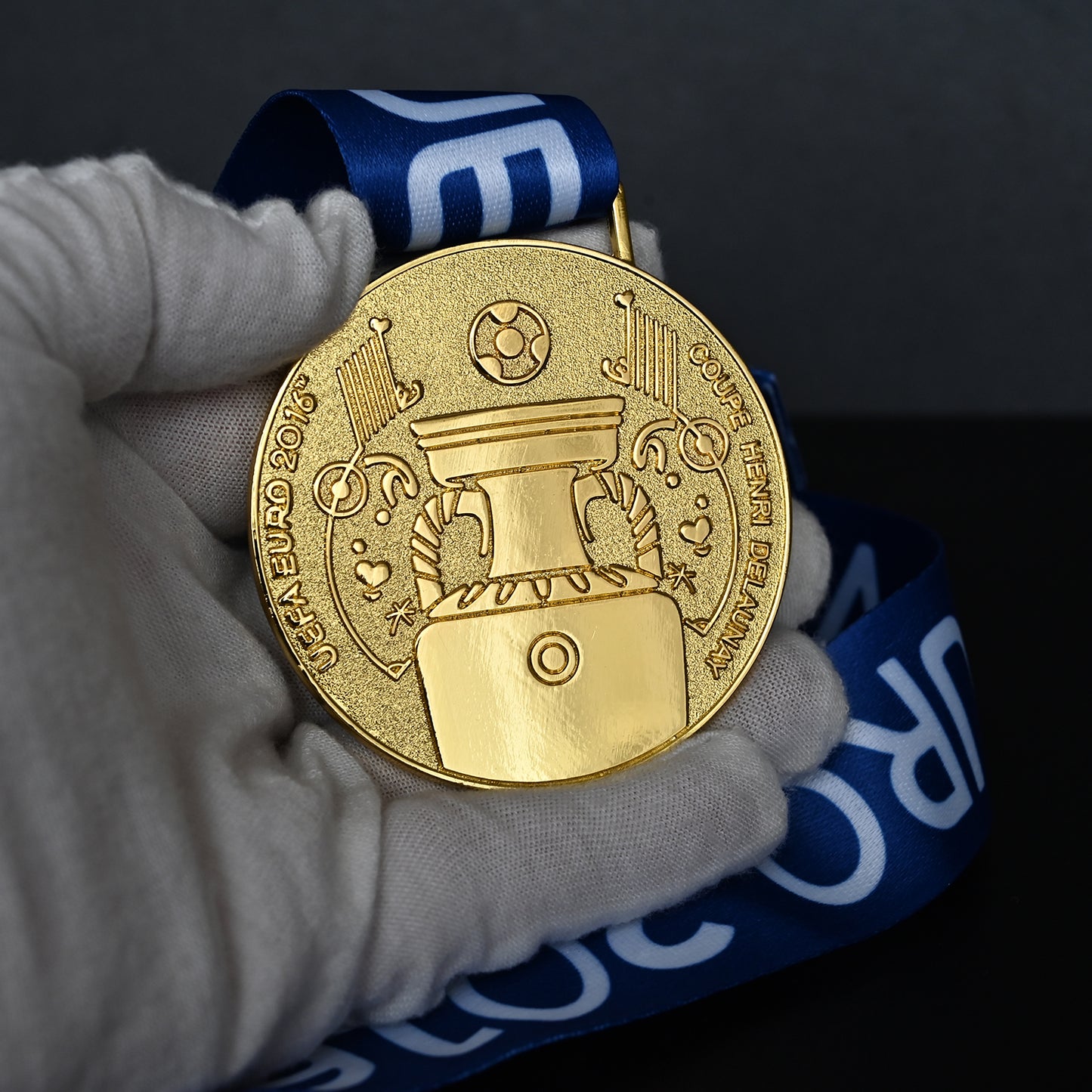 UEFA Euro 2016 Championship Medal | Portugal Champion Collectible Replica Sports Memorabilia