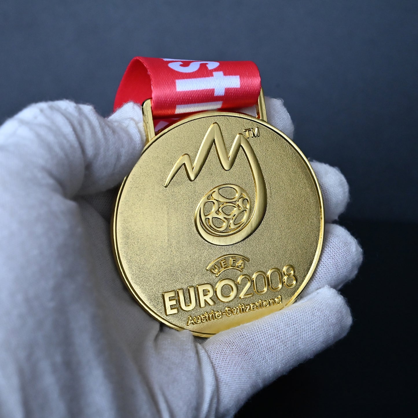 UEFA Euro 2008 Championship Medal | Spain Champion Collectible Replica Sports Memorabilia