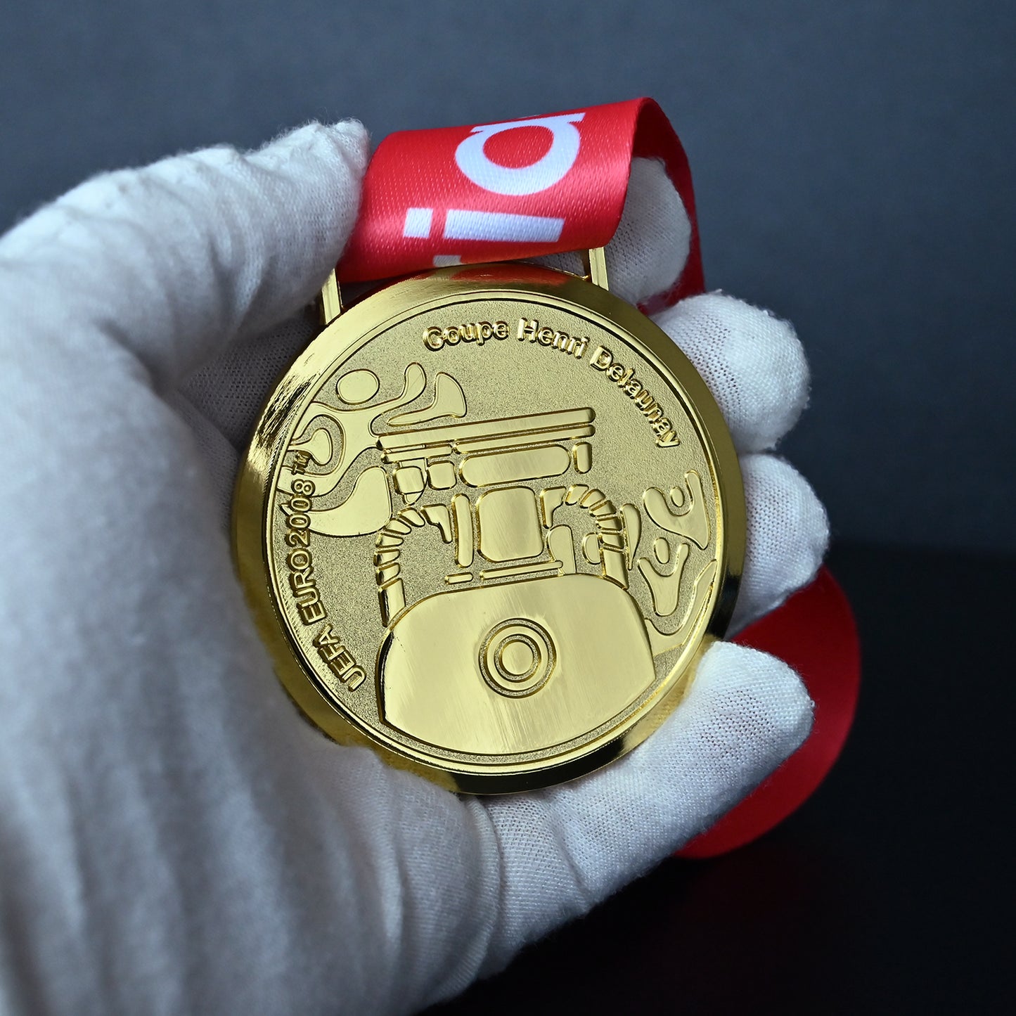 UEFA Euro 2008 Championship Medal | Spain Champion Collectible Replica Sports Memorabilia