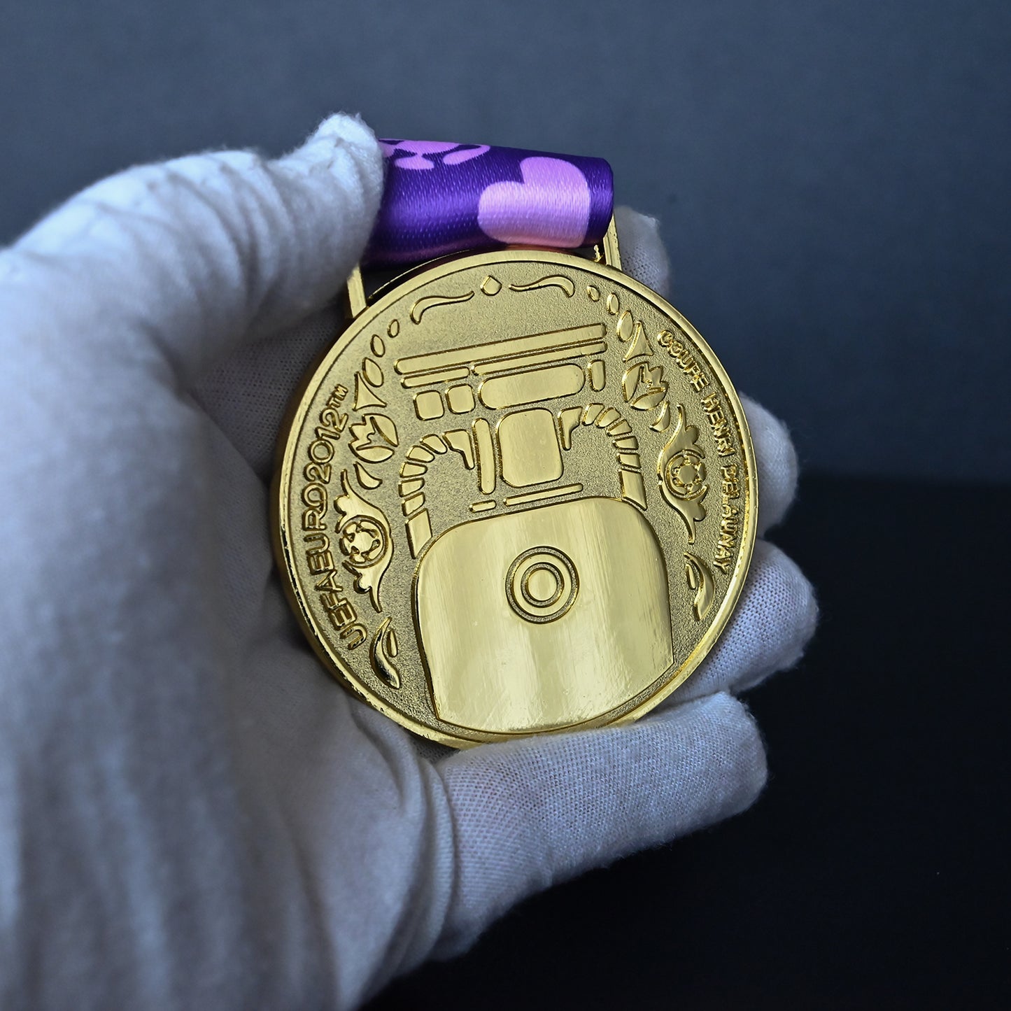 UEFA Euro 2012 Championship Medal | Spain Champion Collectible Replica Sports Memorabilia