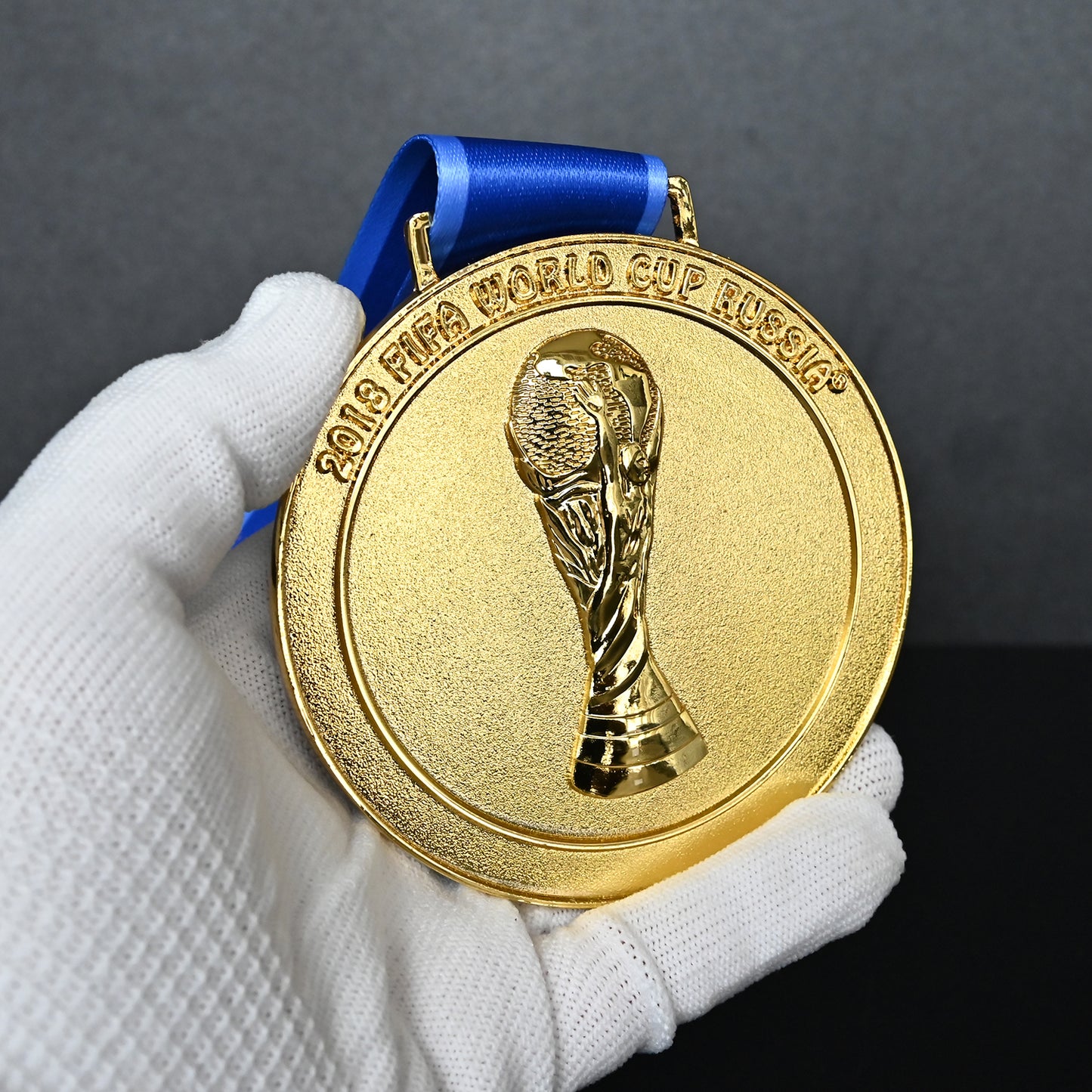2018 FIFA World Cup Russia Champion Medal | 1:1 Replica Premium Alloy Collectible