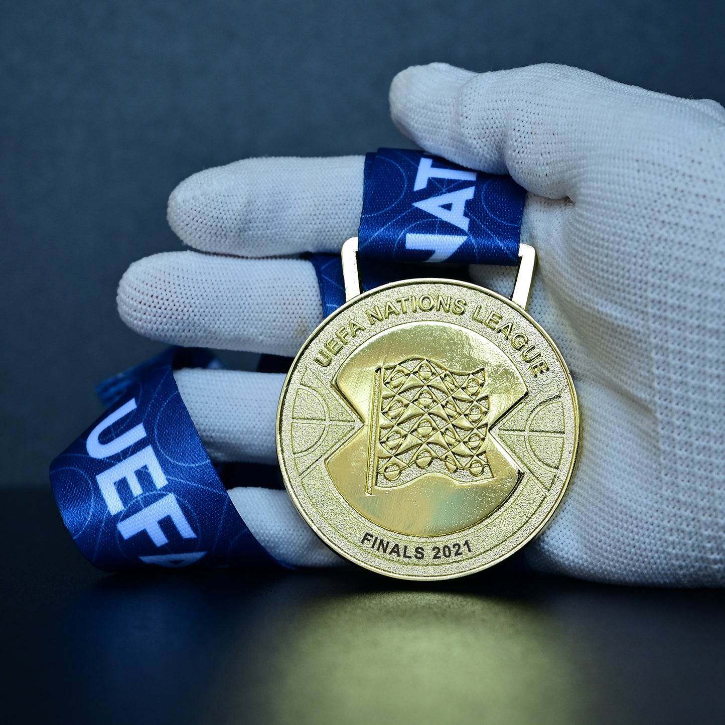 2021 UEFA Nations League Champions Replica Medal | France Finals Fan Collectible & Commemorative Souvenir