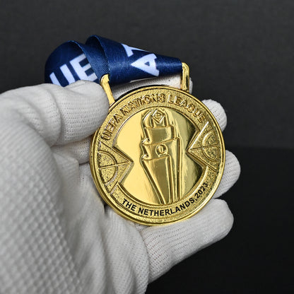 2023 UEFA Nations League Champions Replica Medal | Spain Finals Fan Collectible & Commemorative Souvenir