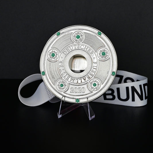 2020 Bundesliga Champions Medal FC Bayern Munich Bremen Final Football Collectible Memorabilia