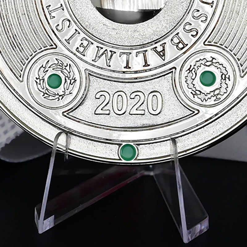 2020 Bundesliga Champions Medal FC Bayern Munich Bremen Final Football Collectible Memorabilia