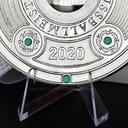 2020 Bundesliga Champions Medal FC Bayern Munich Bremen Final Football Collectible Memorabilia