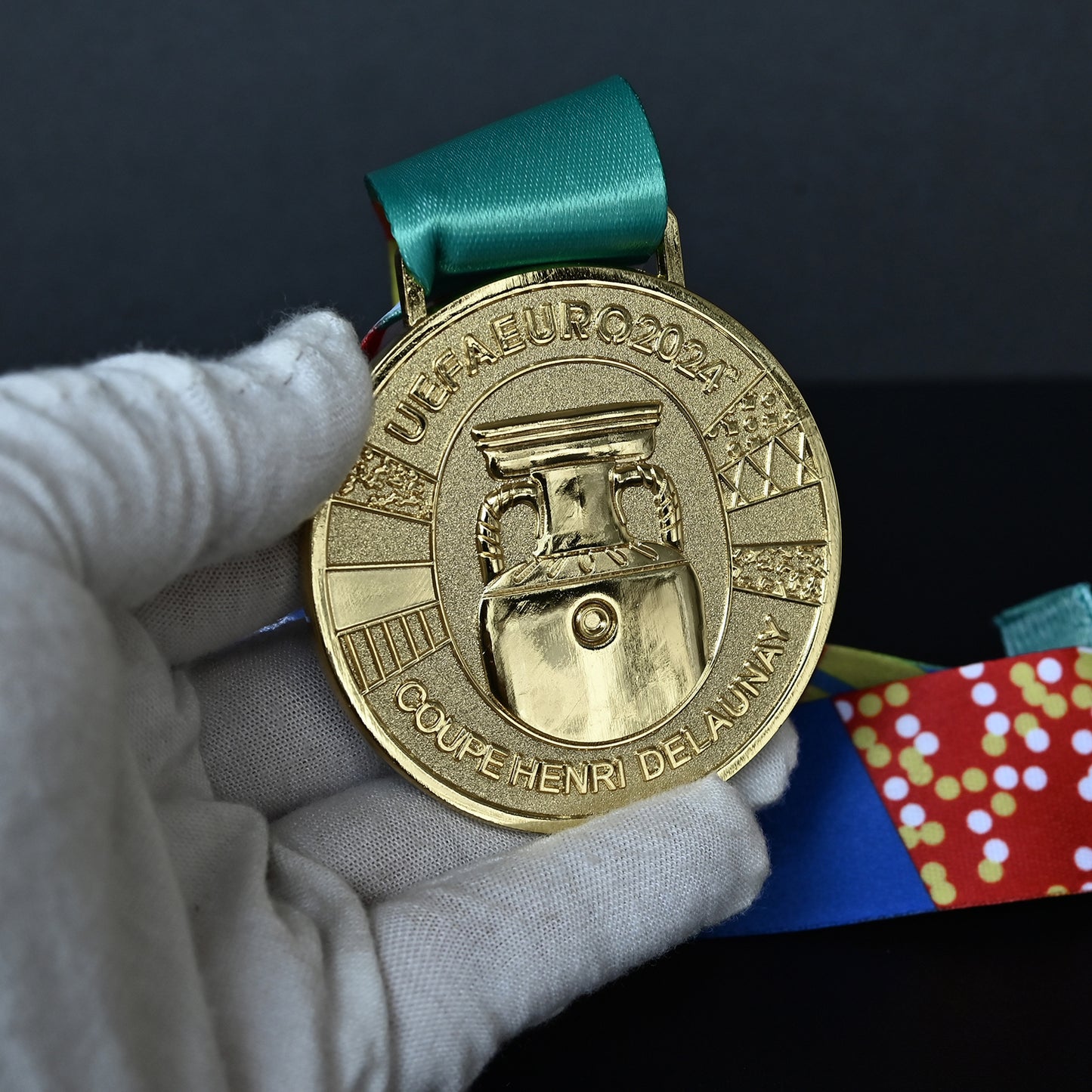 UEFA Euro 2024 Championship Medal | Spain Champion Collectible Replica Sports Memorabilia