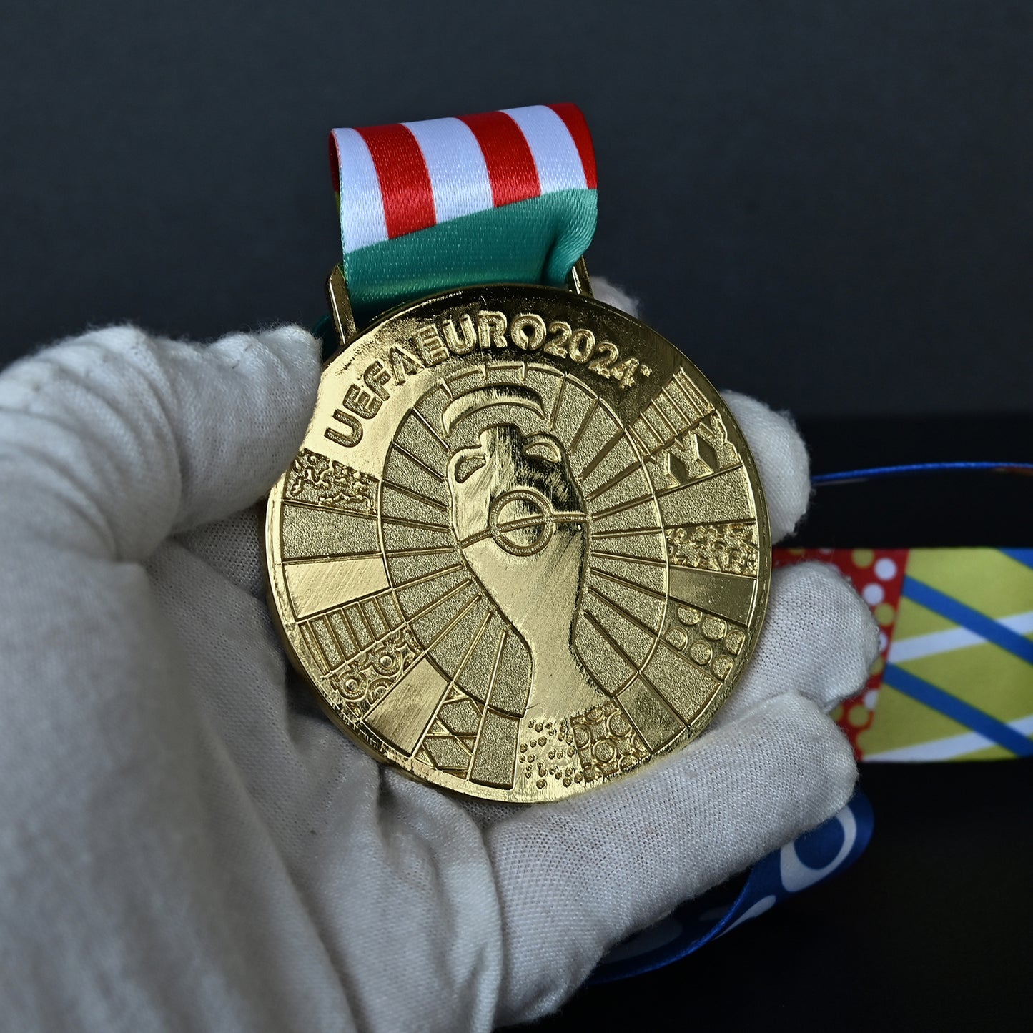 UEFA Euro 2024 Championship Medal | Spain Champion Collectible Replica Sports Memorabilia