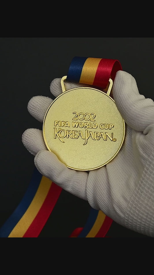 2002 FIFA World Cup Korea & Japan Champion Medal | 1:1 Replica Premium Alloy Collectible