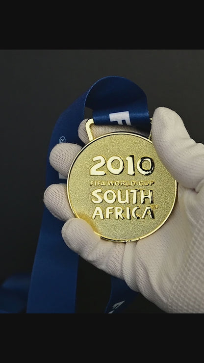 2010 FIFA World Cup South Africa Champion Medal | 1:1 Replica Premium Alloy Collectible