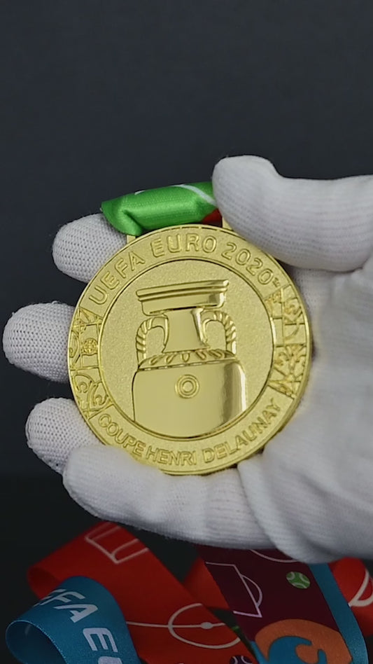 UEFA Euro 2020 Championship Medal | Italy Champion Collectible Replica Sports Memorabilia