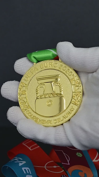 UEFA Euro 2020 Championship Medal | Italy Champion Collectible Replica Sports Memorabilia