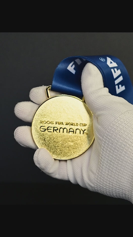 2006 FIFA World Cup Germany Champion Medal | 1:1 Replica Premium Alloy Collectible